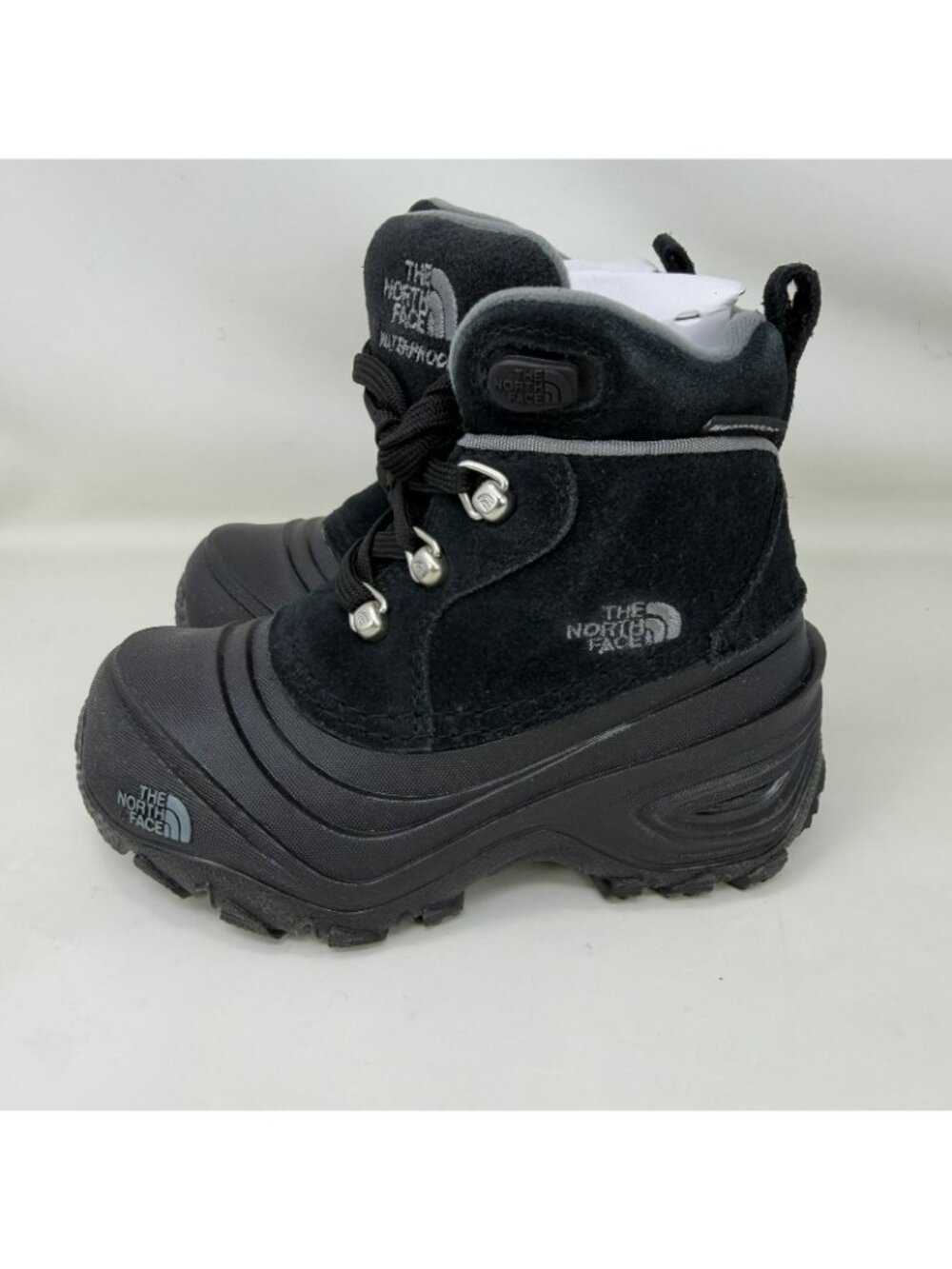 The North Face Chilkat Lace II Waterproof Boots Black Toddler Size 10 - Picture 2 of 8